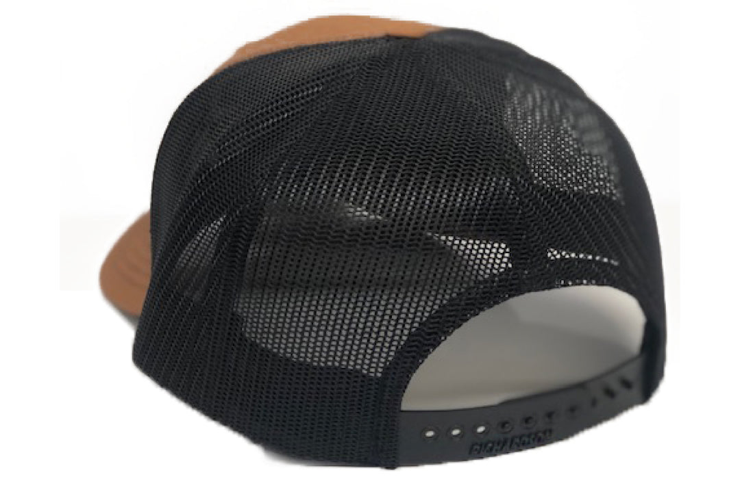 Sasquatch Snapback Hat - Caramel/Black