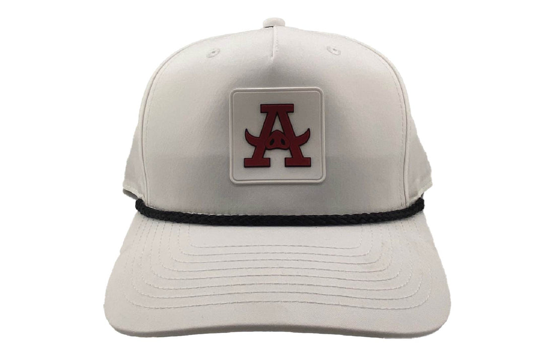 A Tusk Badge - White Rope Hat