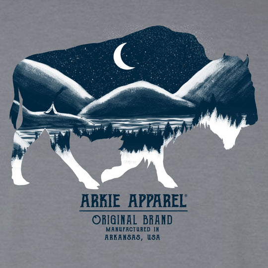 Moonlit Buffalo