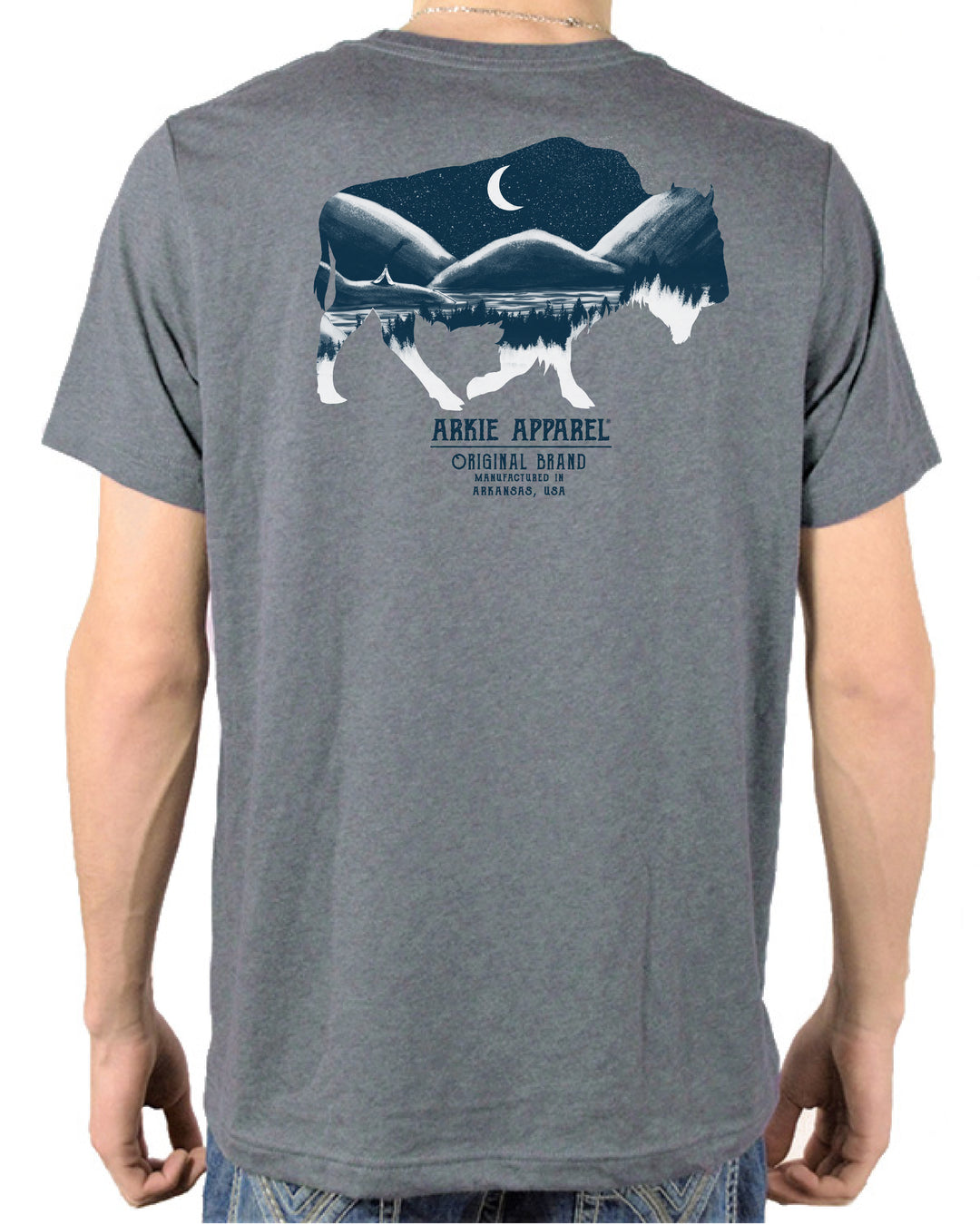 Moonlit Buffalo