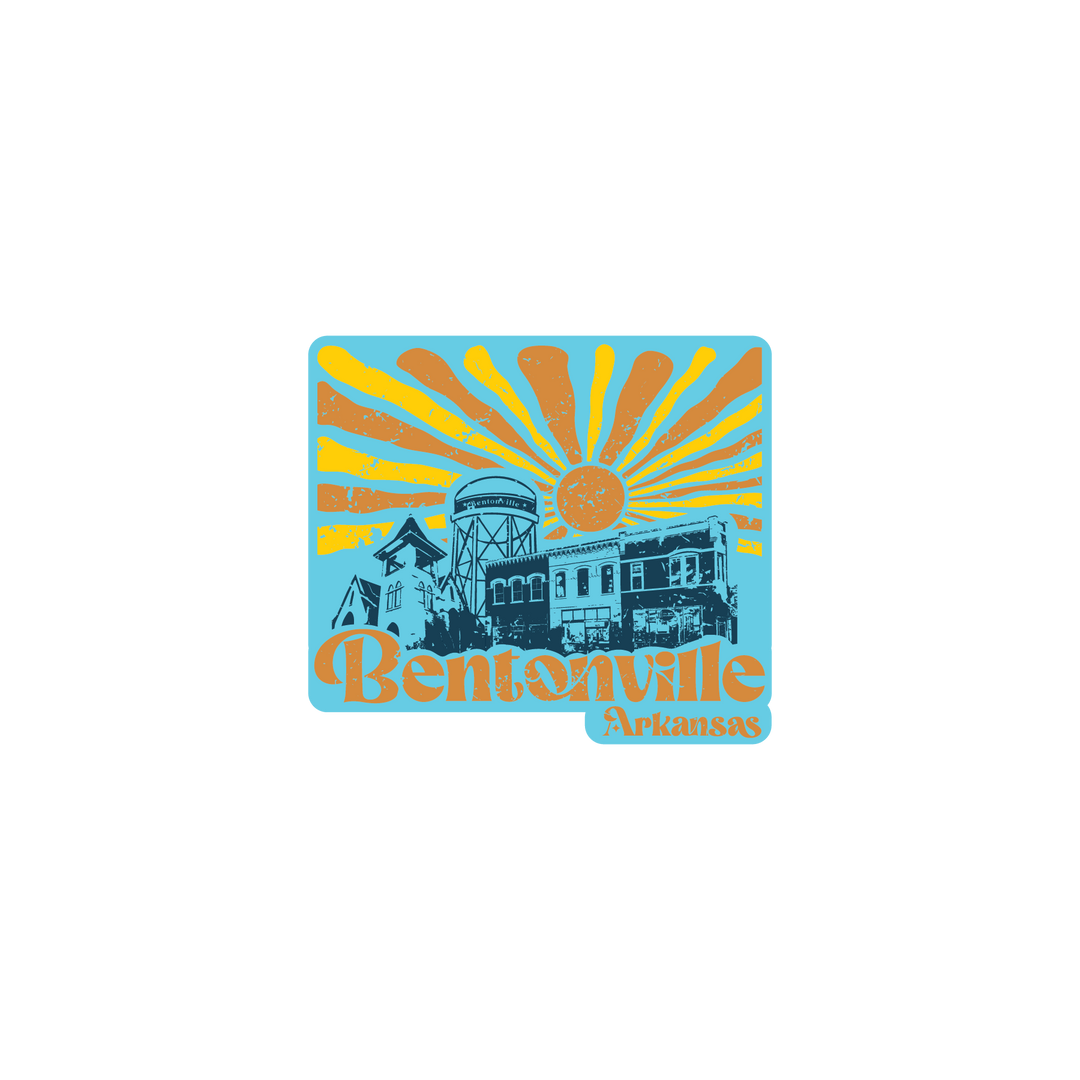 Bentonville Skyline - Decal