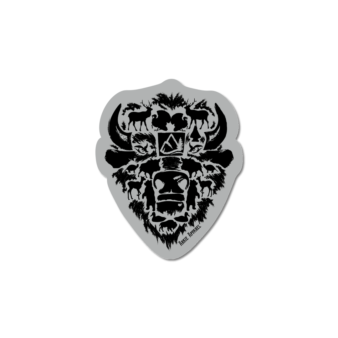 Buffalo Head - Decal
