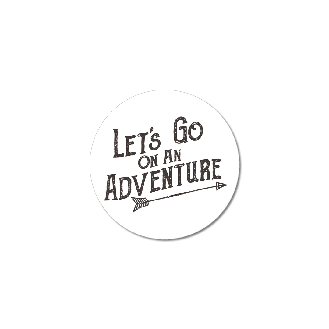 Let's Go On An Adventure - Decal