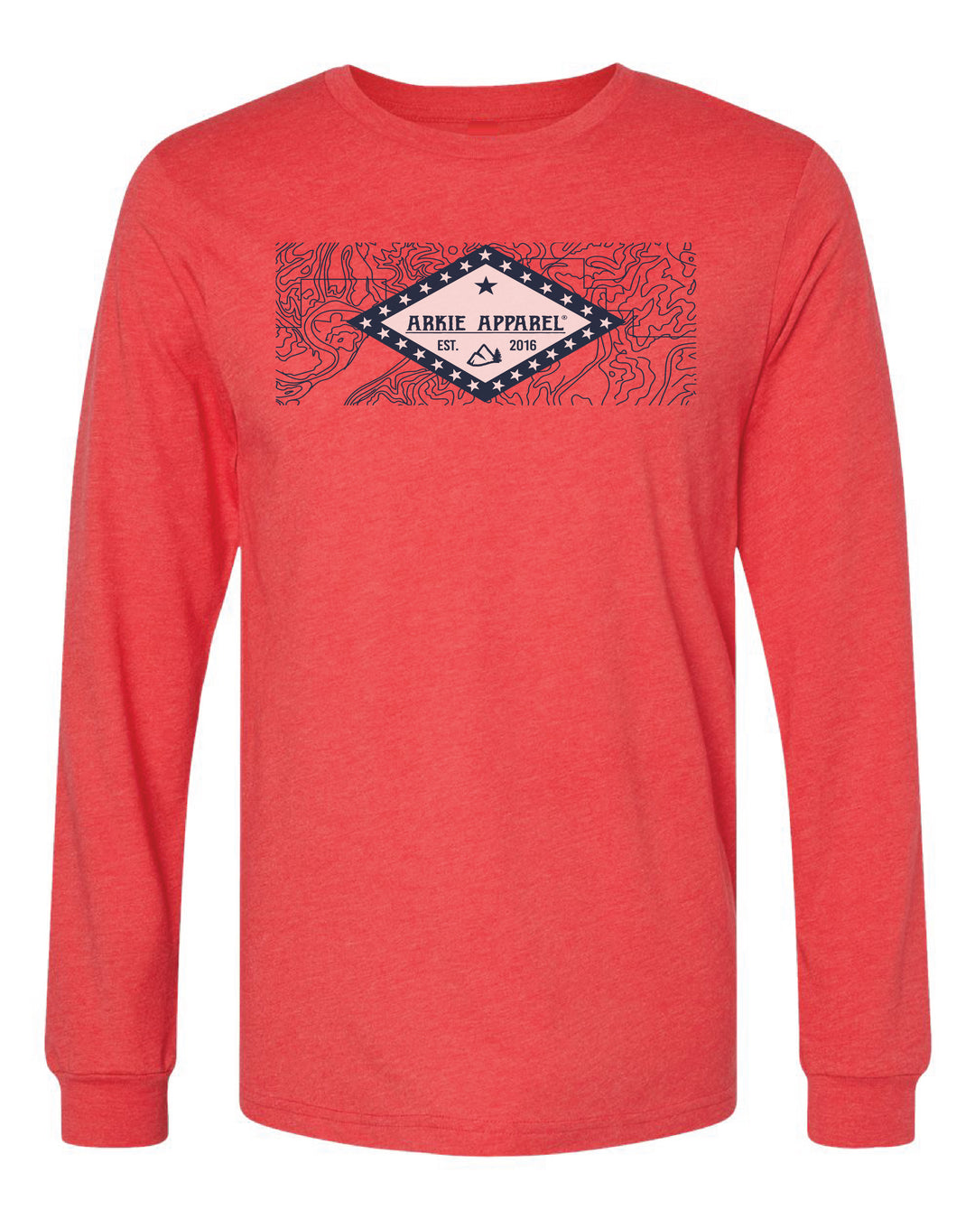 Topo Flag - Long Sleeve