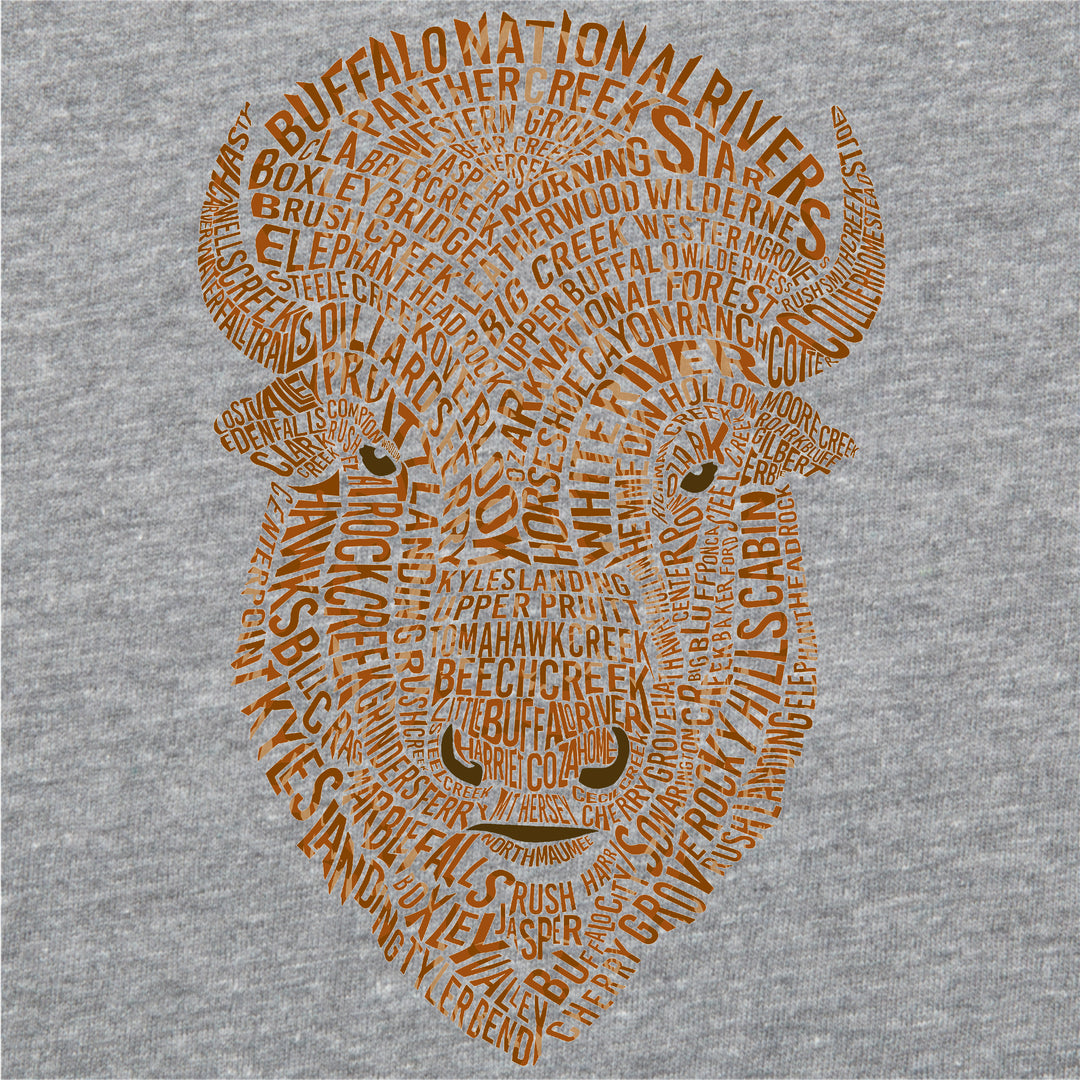 Buffalo Head Text