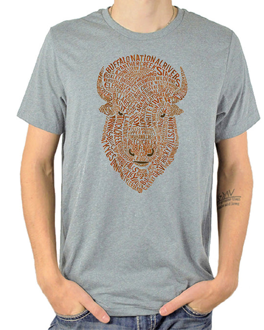 Buffalo Head Text