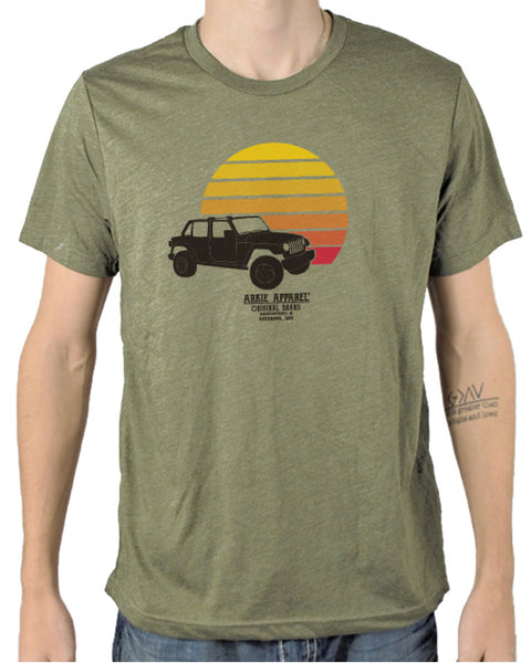 Sunset Jeep