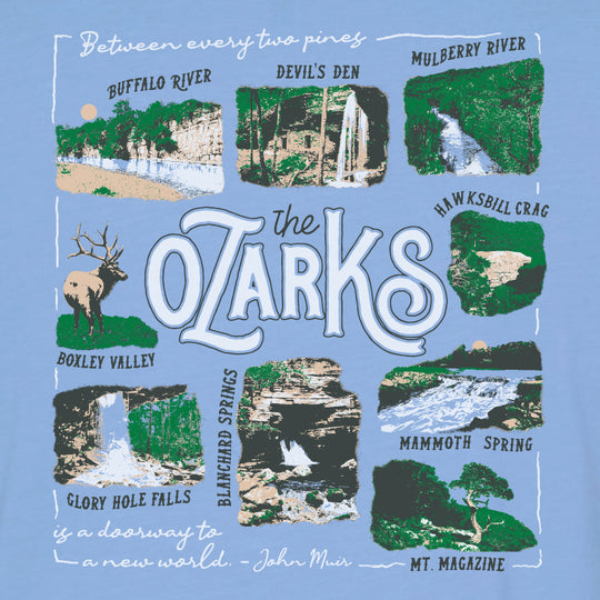 Ozarks Collage - Long Sleeve