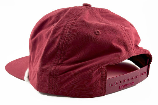 Buffalo Line Rope Hat - Cardinal/White