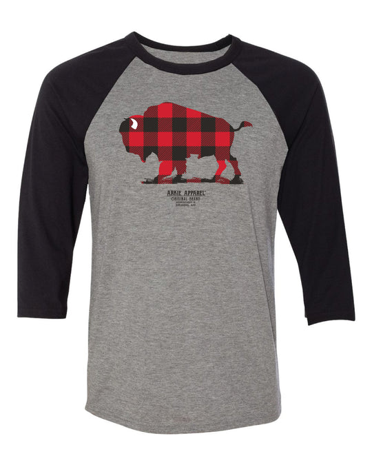 Buffalo Plaid - Baseball Tee
