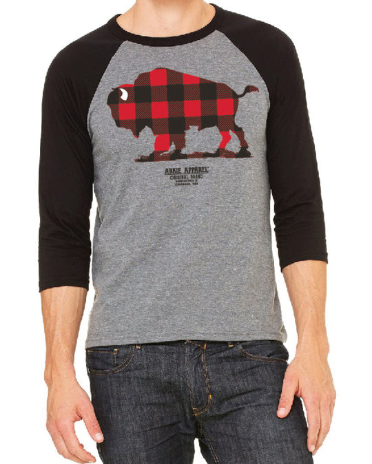 Buffalo Plaid - Baseball Tee
