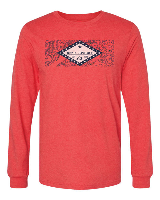 Topo Flag - Long Sleeve
