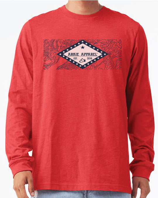 Topo Flag - Long Sleeve