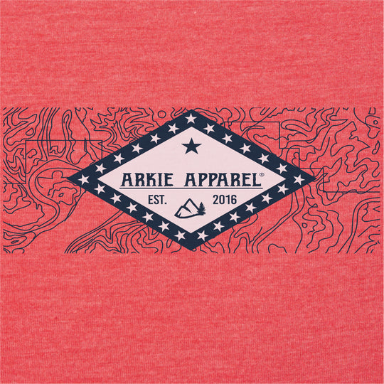Topo Flag - Long Sleeve
