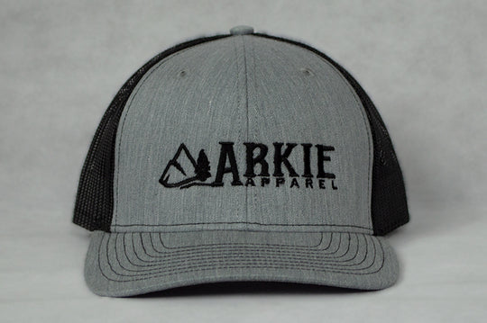 Logo Snapback Hat - Heather Gray/Black
