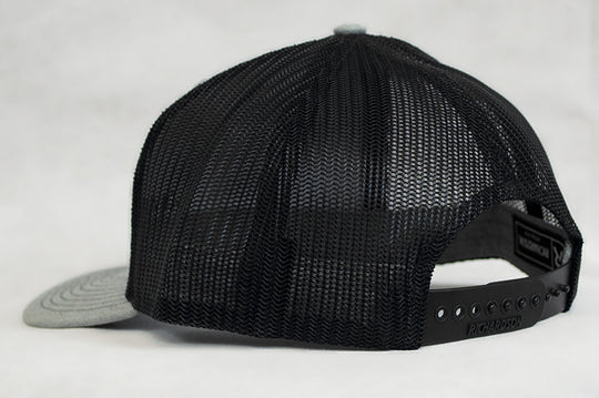 Logo Snapback Hat - Heather Gray/Black