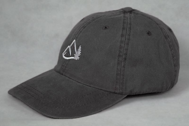 Mountain Logo Dad Hat - Charcoal