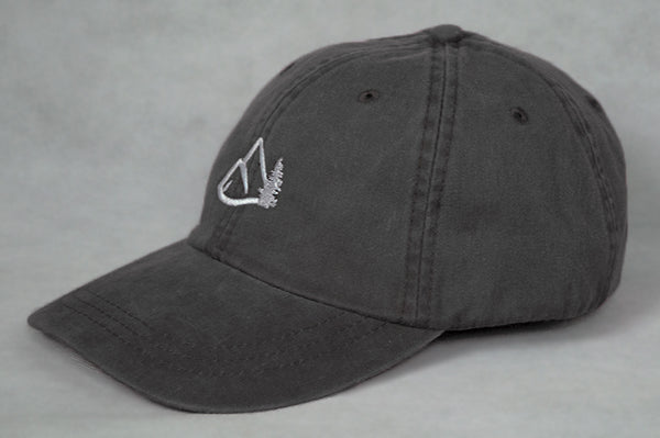 Mountain Logo Dad Hat - Charcoal