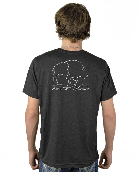Prone To Wander Bison