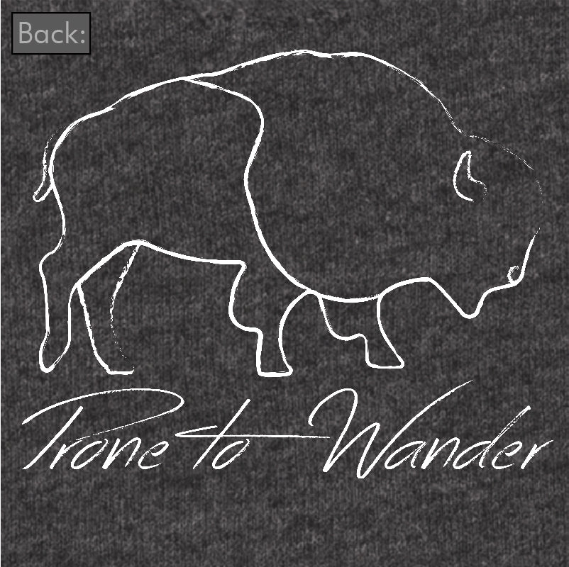 Prone To Wander Bison